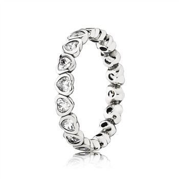 Pandora Forever More Stackable Ring, Clear CZ 190897CZ