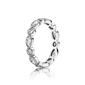 Pandora Alluring Brilliant Marquise Stackable Ring, CZ 190940CZ