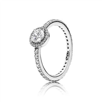Pandora Classic Elegance Ring, Clear CZ 190946CZ