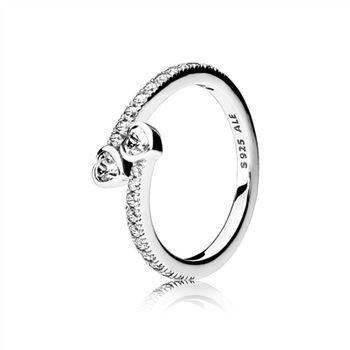 Pandora Forever Hearts Ring, Clear CZ 191023CZ