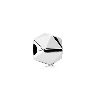 Pandora Geo Rock Star Silver Clip Charm - 791004