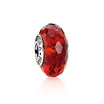 Pandora Fascinating Red Charm, Murano Glass 791066