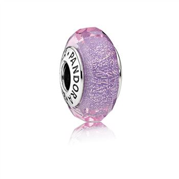 Pandora Purple Shimmer Charm, Murano Glass 791651