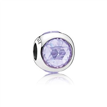 Pandora Radiant Droplet Charm, Lavender CZ 792095lcz