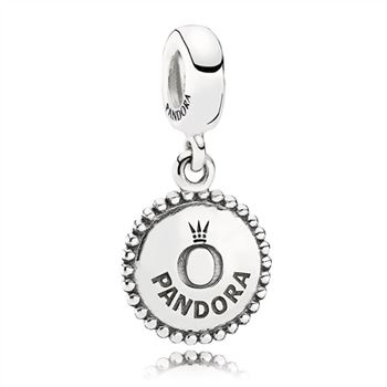 Pandora PANDORA Signature Hanging Charm (Engravable) 791169