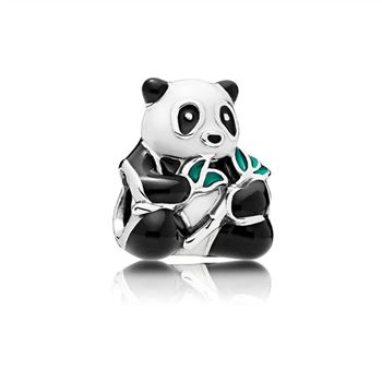 Pandora Sweet Panda Charm, Mixed-Enamel 796256ENMX