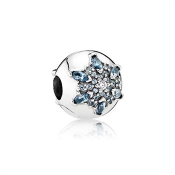 Pandora Crystalized Snowflake, Multi-Colored Crystal & Clear CZ 791997NMB