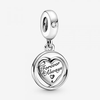 Spinning Forever & Always Soulmate Dangle Charm 799266C01