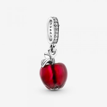Murano Glass Red Apple Dangle Charm 799534C01