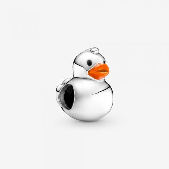Polished Rubber Duck Charm 799554C01