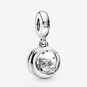 Always by Your Side Owl Dangle Charm 798398NBCB