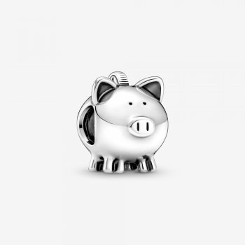 Cute Piggy Bank Charm 799549C00