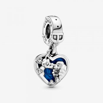 Disney Lady and the Tramp Heart Dangle Charm 798634C01