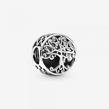 Openwork Family Roots Charm Sterling silver 797590