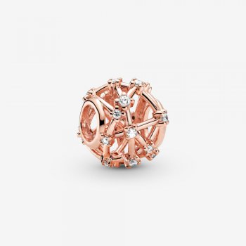 Openwork Star Constellations Charm Rose gold plated 789240C01