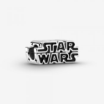 Star Wars Silver 3D Logo Charm 799246C01