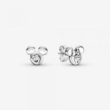 Disney Mickey Mouse & Minnie Mouse Silhouette Stud Earrings 299258C01