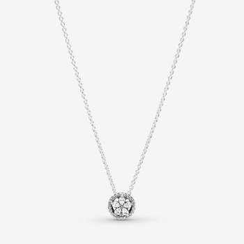 Sparkling Snowflake Collier Necklace 399230C01