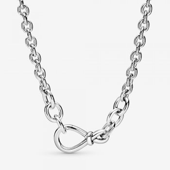 Chunky Infinity Knot Chain Necklace 398902C00