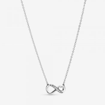 Sparkling Infinity Collier Necklace 398821C01