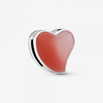 Asymmetrical Heart Clip Charm - FINAL SALE 797809ENMX