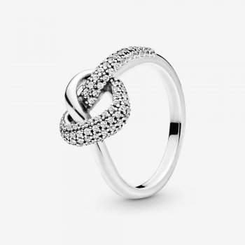 Knotted Heart Ring 198086CZ