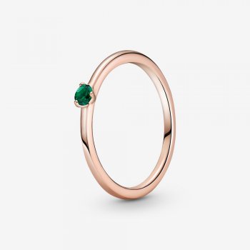 Green Solitaire Ring 189259C05