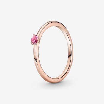 Pink Solitaire Ring 189259C03
